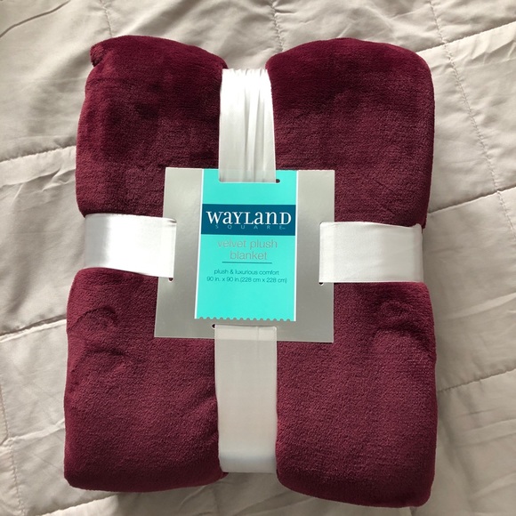 Wayland Square Bedding Wayland Square Velvet Plush Blanket Poshmark